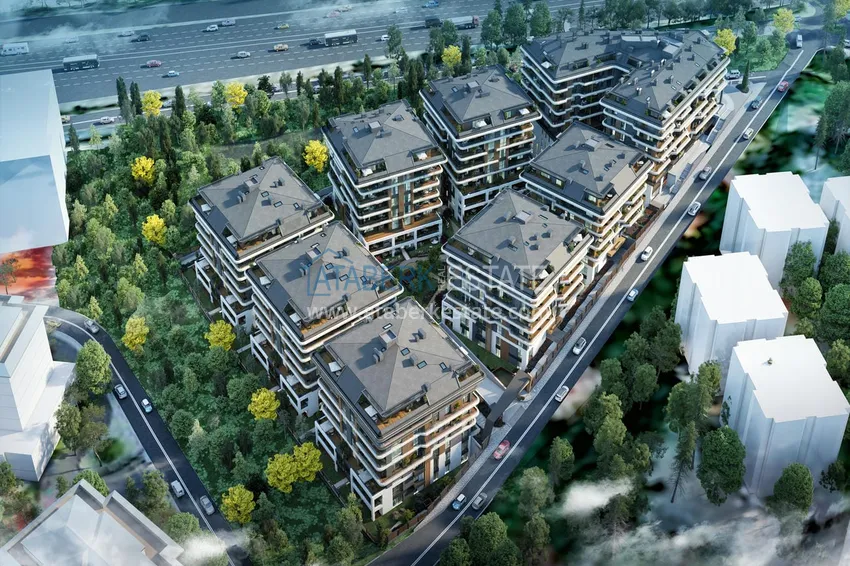 Apartamenty w Stambule dla obywatelstwa - nowy elitarny projekt w dzielnicy Etiler, Besiktas 2 