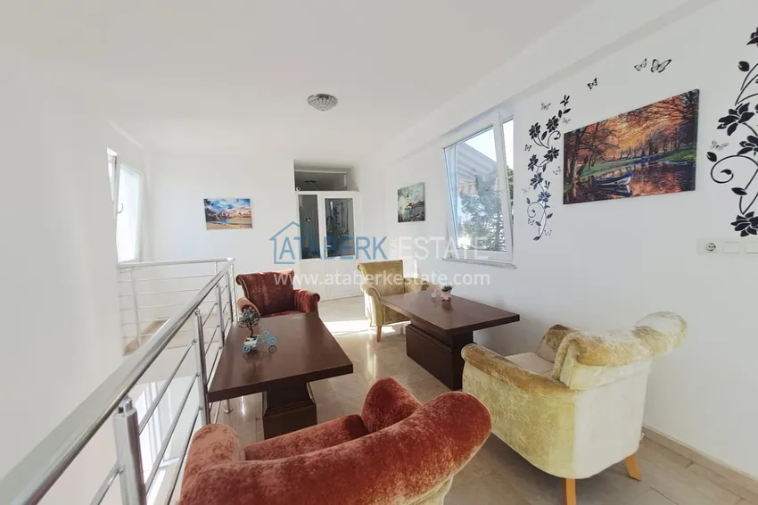Studio w Alanyi, dzielnica Mahmutlar — pod klucz z przeszklonym balkonem i widokiem na góry 8 