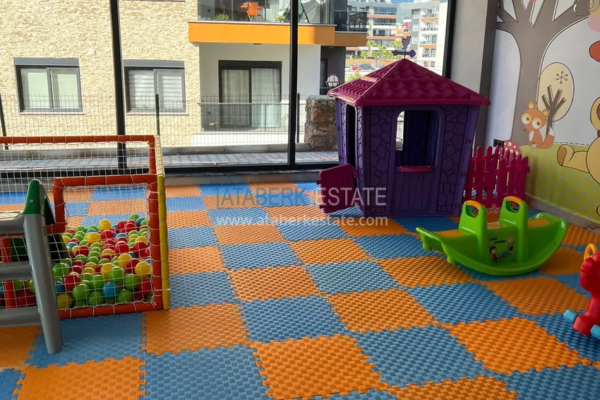Apartament pod klucz 1+1 w Alanyi, dzielnica Oba — nieruchomość na zezwolenie na pobyt  13 