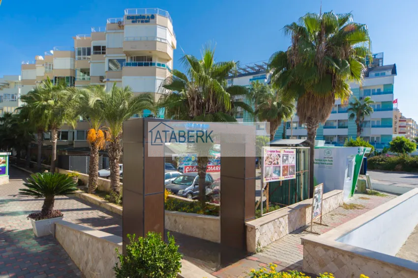 Mieszkanie 2+1 na zezwolenie na pobyt w dzielnicy Alanya — Oba, pierwsza linia brzegowa 8 