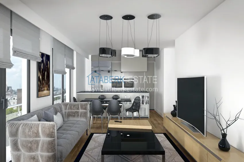 Kupuj  Mieszkania inwestycyjne w Stambule — apartamenty od dewelopera z gwarantowanym czynszem 4 