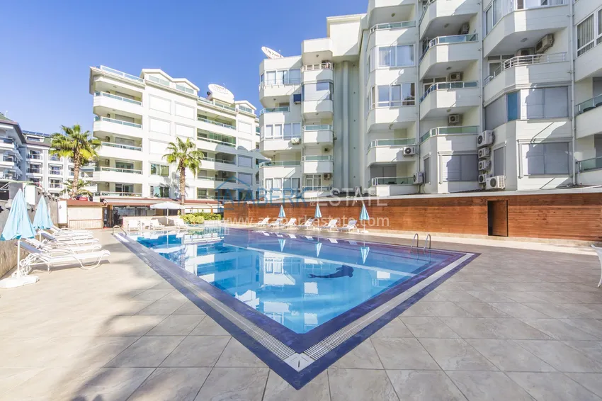 Mieszkanie 2+1 na zezwolenie na pobyt w dzielnicy Alanya — Oba, pierwsza linia brzegowa 4 