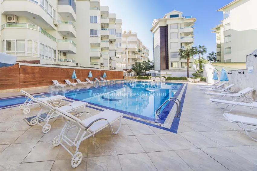 Mieszkanie 2+1 na zezwolenie na pobyt w dzielnicy Alanya — Oba, pierwsza linia brzegowa 5 