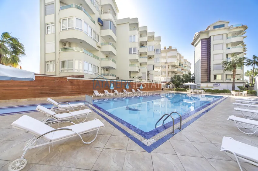 Mieszkanie 2+1 na zezwolenie na pobyt w dzielnicy Alanya — Oba, pierwsza linia brzegowa 6 