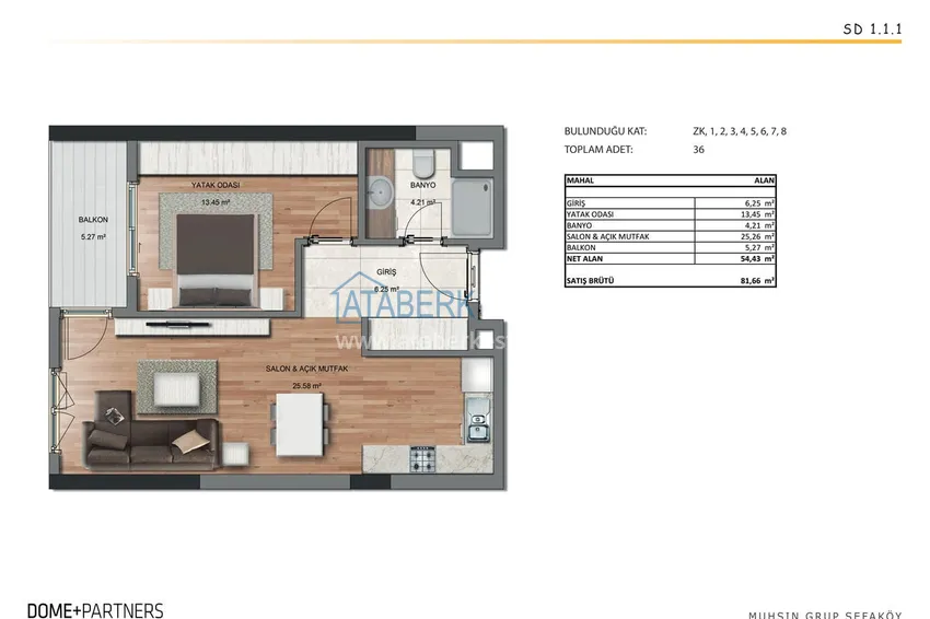 Kupuj taniej Mieszkania inwestycyjne w Stambule — apartamenty od dewelopera z gwarantowanym czynszem 1 