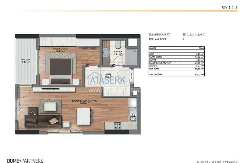 Kupuj taniej Mieszkania inwestycyjne w Stambule — apartamenty od dewelopera z gwarantowanym czynszem 2 