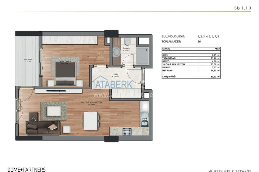Kupuj taniej Mieszkania inwestycyjne w Stambule — apartamenty od dewelopera z gwarantowanym czynszem 3 