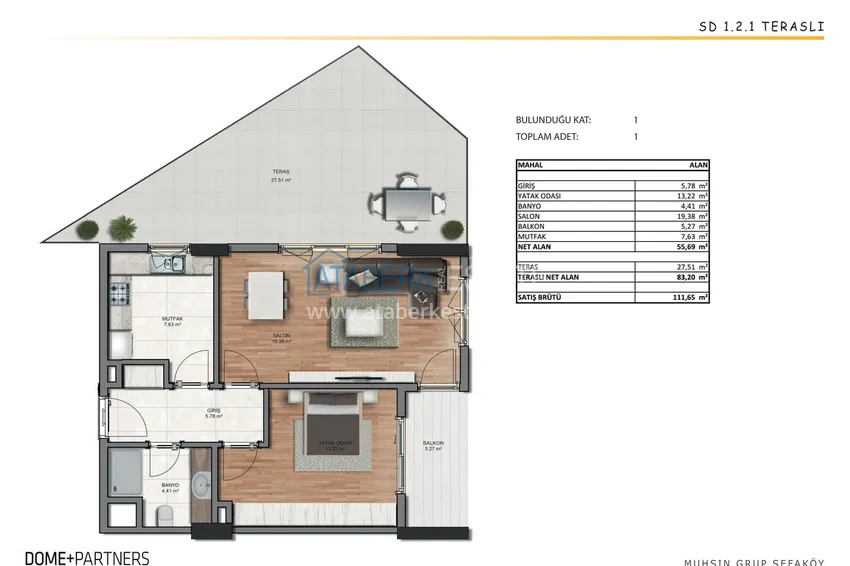 Kupuj taniej Mieszkania inwestycyjne w Stambule — apartamenty od dewelopera z gwarantowanym czynszem 4 