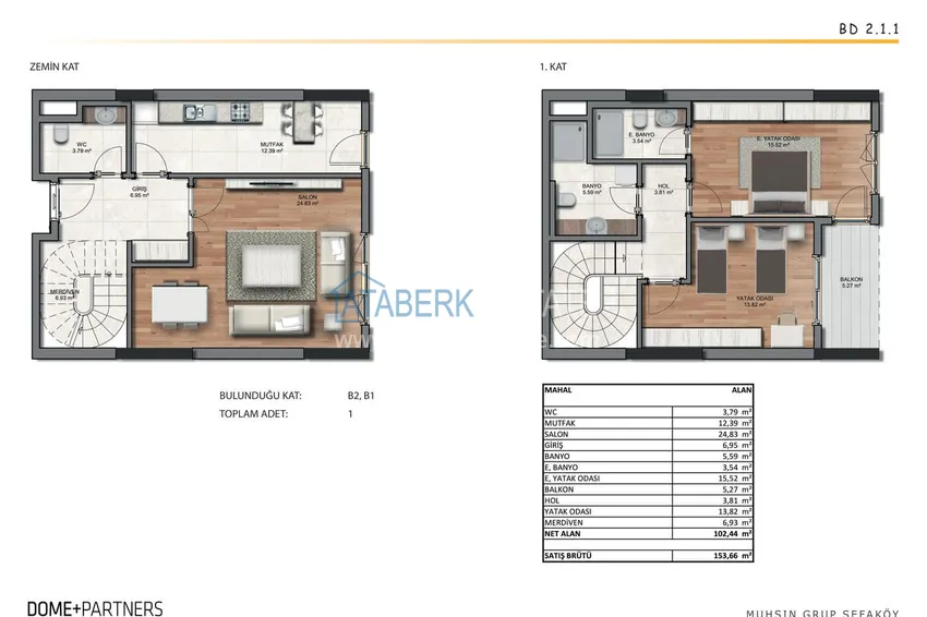 Kupuj taniej Mieszkania inwestycyjne w Stambule — apartamenty od dewelopera z gwarantowanym czynszem 13 