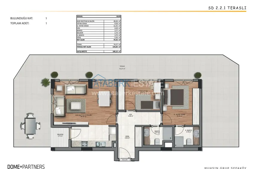 Kupuj taniej Mieszkania inwestycyjne w Stambule — apartamenty od dewelopera z gwarantowanym czynszem 27 