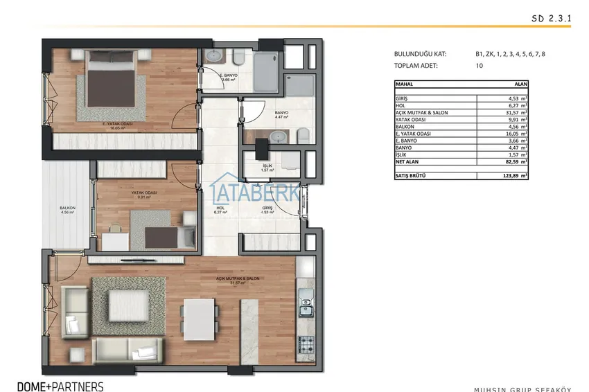 Kupuj taniej Mieszkania inwestycyjne w Stambule — apartamenty od dewelopera z gwarantowanym czynszem 29 