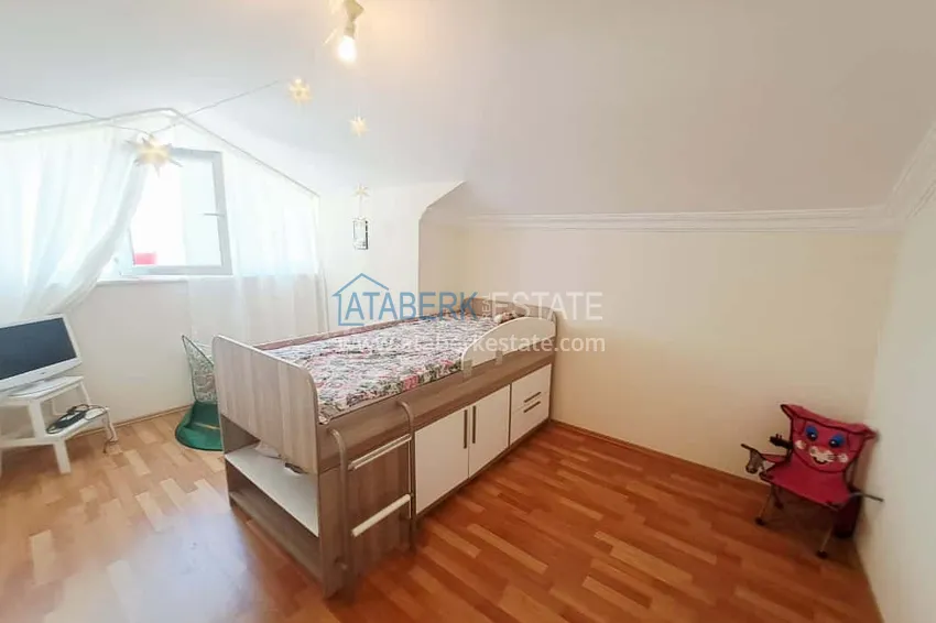 Kupuj  Duplex 4+1 w Cikcilli, Alanya — panoramiczny apartament odpowiedni na zezwolenie na pobyt i obywatelstwo 15 