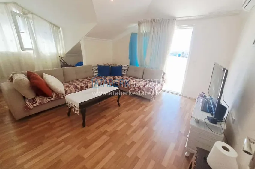Kupuj  Duplex 4+1 w Cikcilli, Alanya — panoramiczny apartament odpowiedni na zezwolenie na pobyt i obywatelstwo 4 