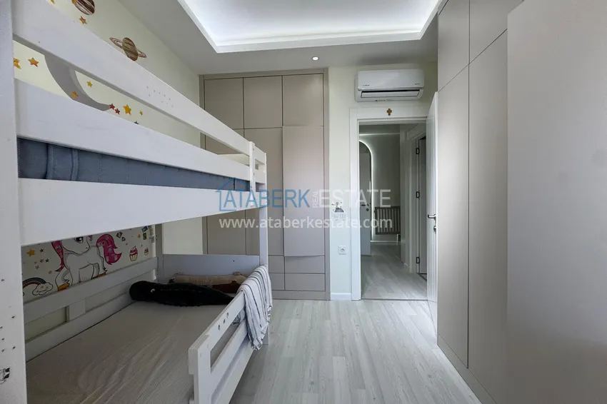 Kupuj  Dwupoziomowy penthouse w Alanya, dzielnica Kestel - umeblowany i z widokiem na morze  12 