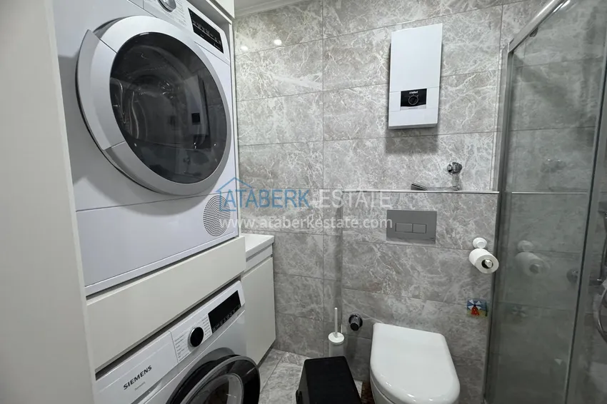 Kupuj  Dwupoziomowy penthouse w Alanya, dzielnica Kestel - umeblowany i z widokiem na morze  16 