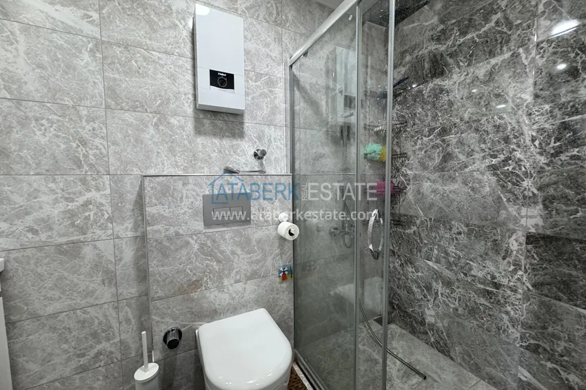 Kupuj  Dwupoziomowy penthouse w Alanya, dzielnica Kestel - umeblowany i z widokiem na morze  17 
