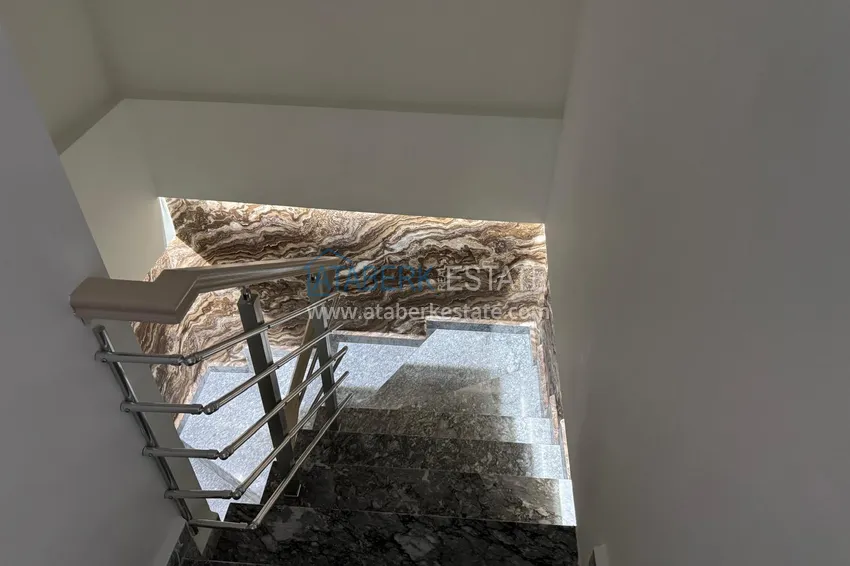 Kupuj  Dwupoziomowy penthouse w Alanya, dzielnica Kestel - umeblowany i z widokiem na morze  20 