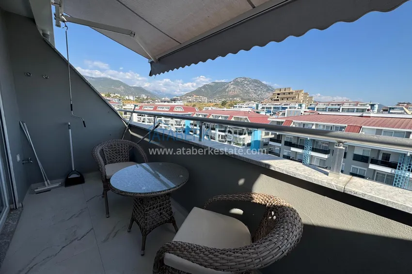 Kupuj  Dwupoziomowy penthouse w Alanya, dzielnica Kestel - umeblowany i z widokiem na morze  21 