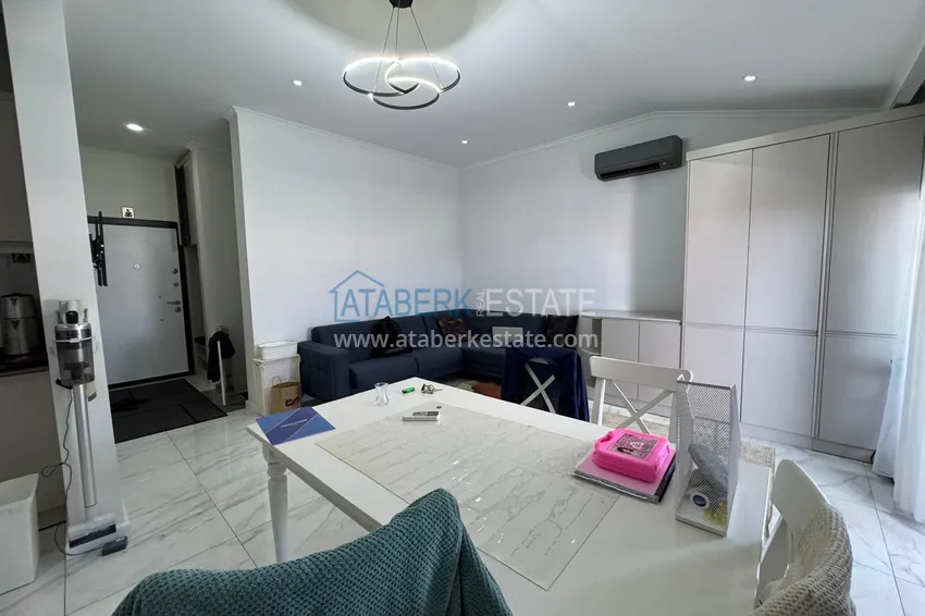 Kupuj  Dwupoziomowy penthouse w Alanya, dzielnica Kestel - umeblowany i z widokiem na morze  2 