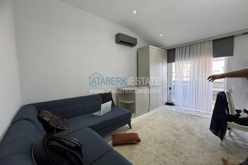 Kupuj  Dwupoziomowy penthouse w Alanya, dzielnica Kestel - umeblowany i z widokiem na morze  4 