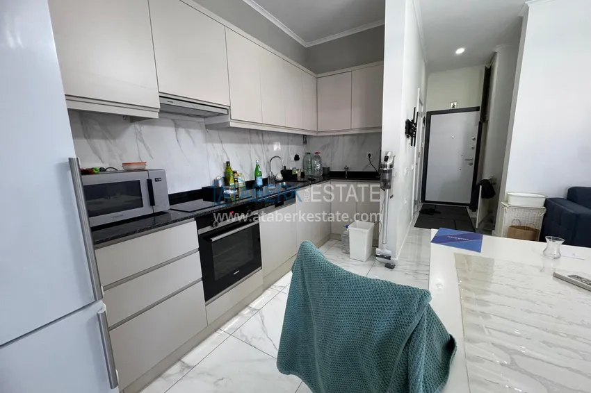 Kupuj  Dwupoziomowy penthouse w Alanya, dzielnica Kestel - umeblowany i z widokiem na morze  6 