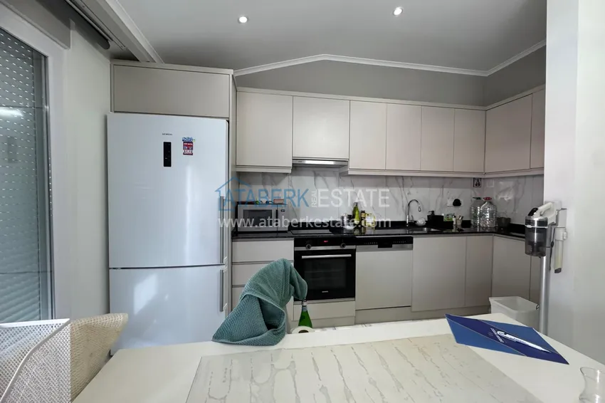 Kupuj  Dwupoziomowy penthouse w Alanya, dzielnica Kestel - umeblowany i z widokiem na morze  7 