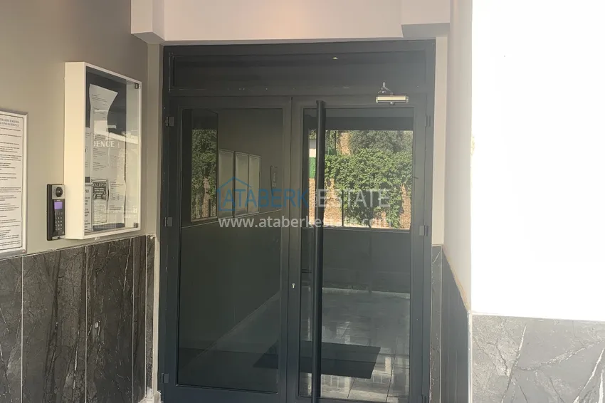 Dwupoziomowy penthouse w Alanya, dzielnica Kestel - umeblowany i z widokiem na morze  13 