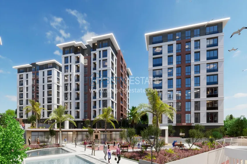 Rodzinny kompleks mieszkalny w Beylikduzu, Stambuł - apartamenty od dewelopera nadają się do obywatelstwa 13 