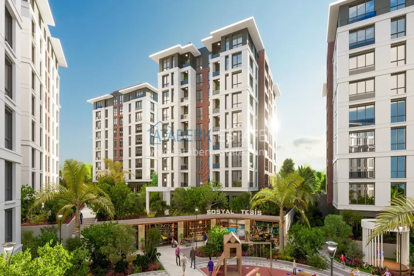 Rodzinny kompleks mieszkalny w Beylikduzu, Stambuł - apartamenty od dewelopera nadają się do obywatelstwa 14 