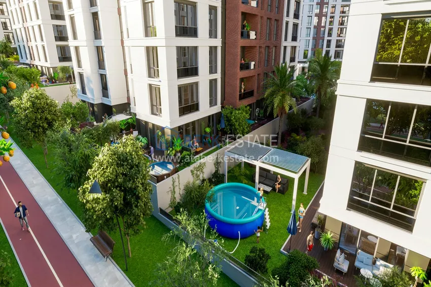 Rodzinny kompleks mieszkalny w Beylikduzu, Stambuł - apartamenty od dewelopera nadają się do obywatelstwa 21 