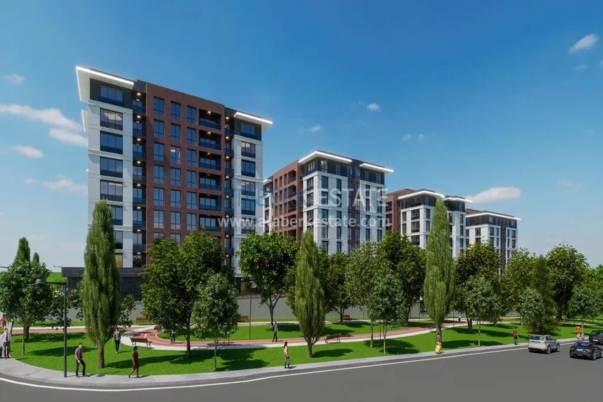 Rodzinny kompleks mieszkalny w Beylikduzu, Stambuł - apartamenty od dewelopera nadają się do obywatelstwa 4 