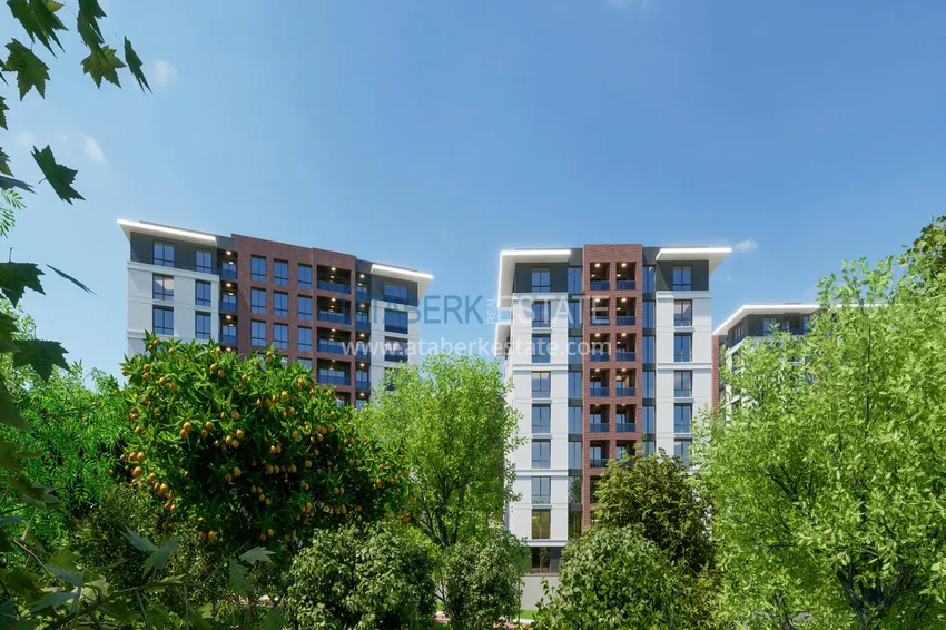 Rodzinny kompleks mieszkalny w Beylikduzu, Stambuł - apartamenty od dewelopera nadają się do obywatelstwa 6 