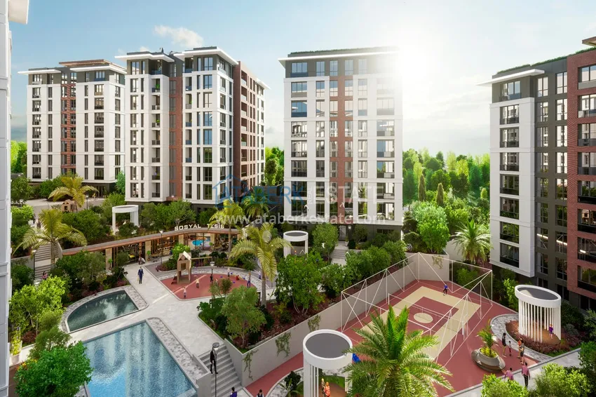 Rodzinny kompleks mieszkalny w Beylikduzu, Stambuł - apartamenty od dewelopera nadają się do obywatelstwa 9 