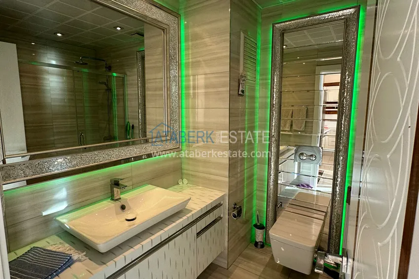 Kupuj  Apartament 1+1 z widokiem na morze w Mahmutlar — pod klucz, 70 m², druga linia brzegowa 10 