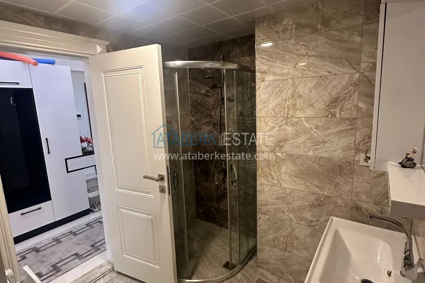 Kupuj  Apartament 2+1 z meblami i częściowym widokiem na morze — Alanya, dzielnica Mahmutlar  13 