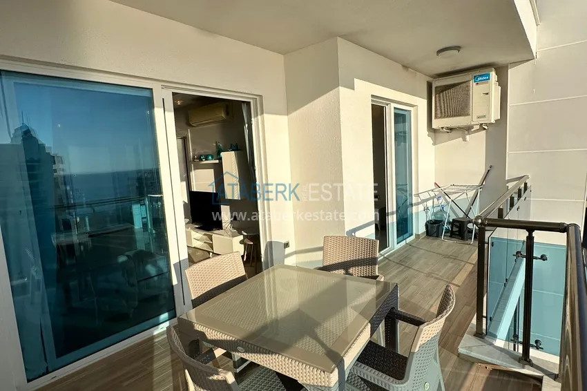 Kupuj  Apartament 1+1 z widokiem na morze w Mahmutlar — pod klucz, 70 m², druga linia brzegowa 12 
