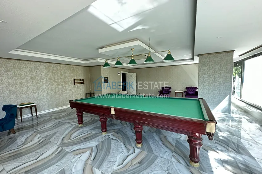 Apartament 1+1 z widokiem na morze w Mahmutlar — pod klucz, 70 m², druga linia brzegowa 14 
