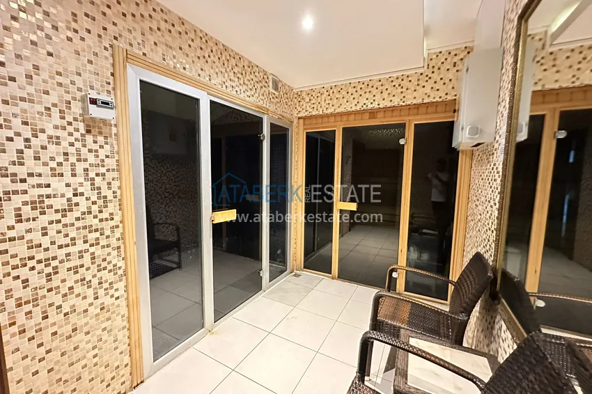Apartament 1+1 z widokiem na morze w Mahmutlar — pod klucz, 70 m², druga linia brzegowa 19 