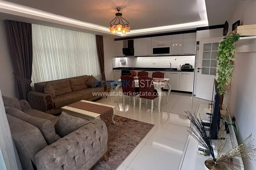 Kupuj  Apartament 2+1 z meblami i częściowym widokiem na morze — Alanya, dzielnica Mahmutlar  5 