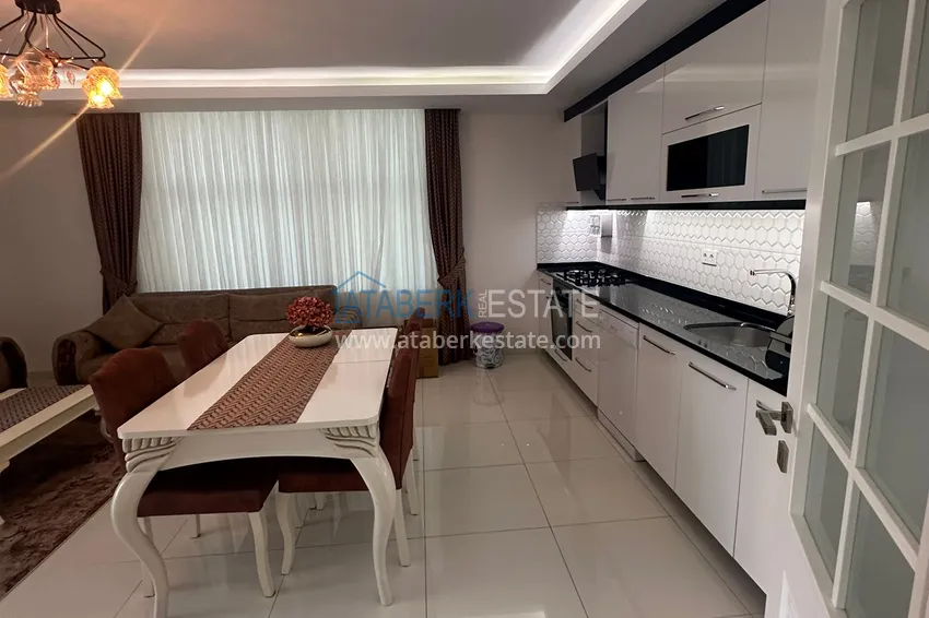 Kupuj  Apartament 2+1 z meblami i częściowym widokiem na morze — Alanya, dzielnica Mahmutlar  6 