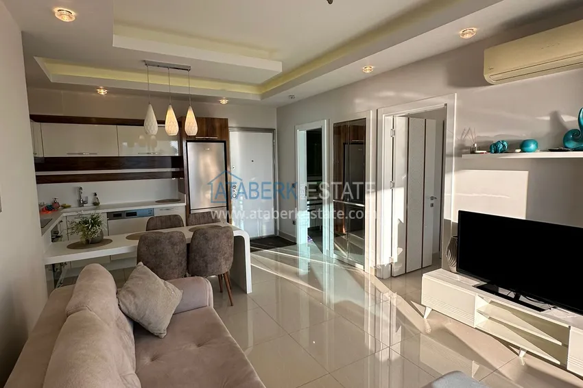 Kupuj  Apartament 1+1 z widokiem na morze w Mahmutlar — pod klucz, 70 m², druga linia brzegowa 6 