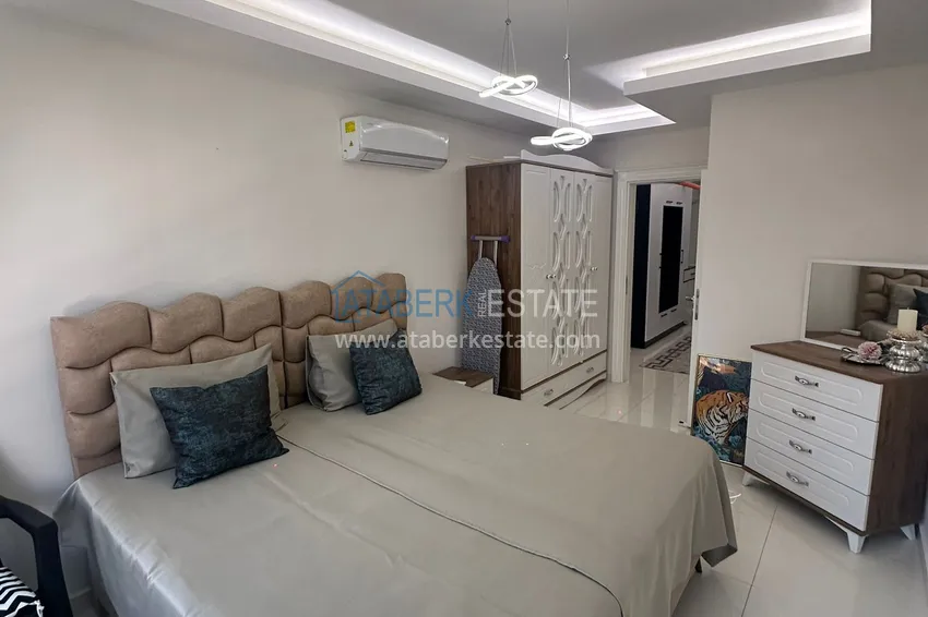 Kupuj  Apartament 2+1 z meblami i częściowym widokiem na morze — Alanya, dzielnica Mahmutlar  8 