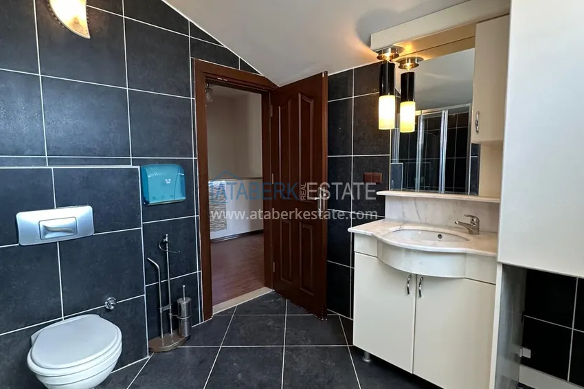 Kupuj  Penthouse - dwupoziomowy 3+1 z oddzielną kuchnią i widokiem na morze w Alanya, dzielnica Oba  20 