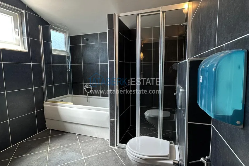 Kupuj  Penthouse - dwupoziomowy 3+1 z oddzielną kuchnią i widokiem na morze w Alanya, dzielnica Oba  21 