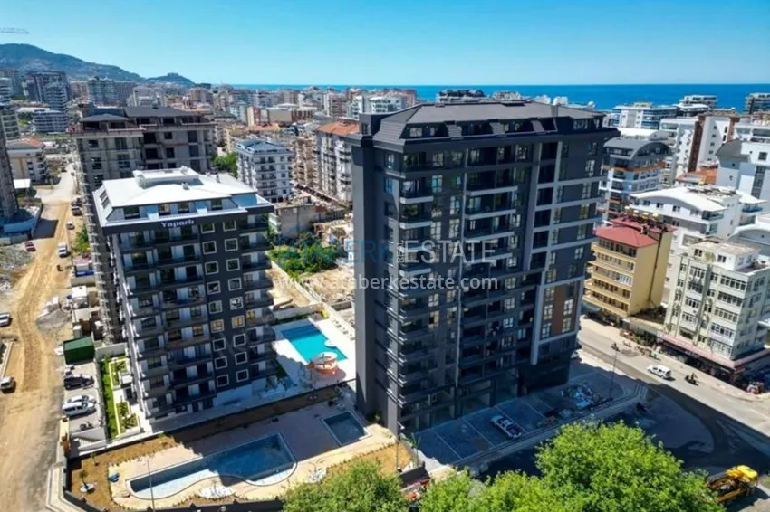 Apartament 1+1 z nowymi meblami i pozwoleniem na wynajem w Alanya Mahmutlar — od właściciela 1 
