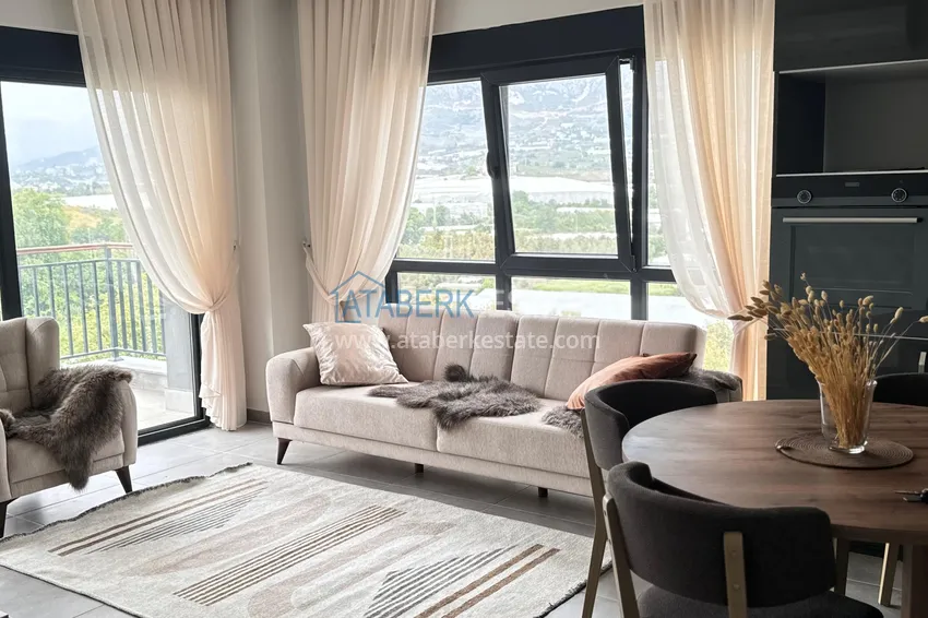 Kupuj  Apartament 1+1 z nowymi meblami i pozwoleniem na wynajem w Alanya Mahmutlar — od właściciela 1 