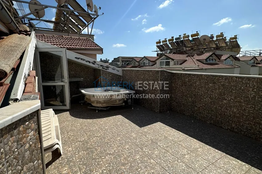 Kupuj  Penthouse - dwupoziomowy 3+1 z oddzielną kuchnią i widokiem na morze w Alanya, dzielnica Oba  26 