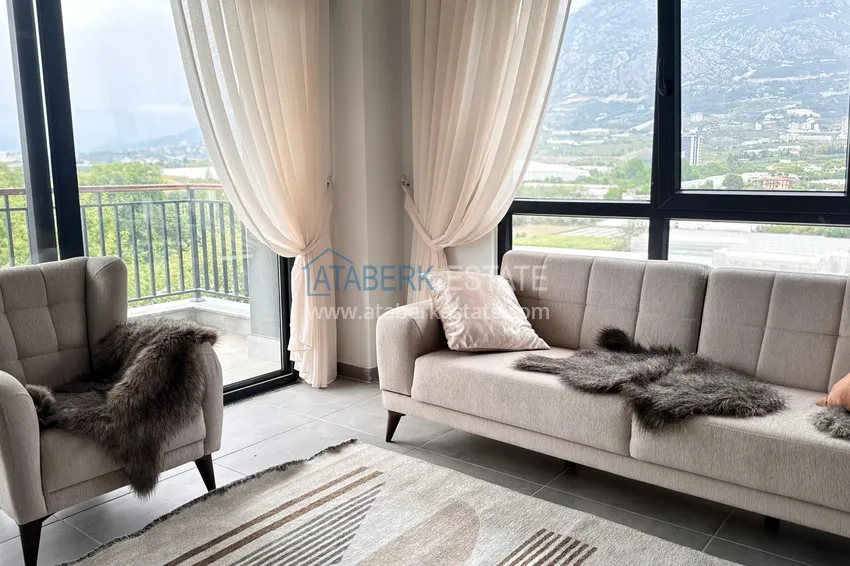 Kupuj  Apartament 1+1 z nowymi meblami i pozwoleniem na wynajem w Alanya Mahmutlar — od właściciela 2 