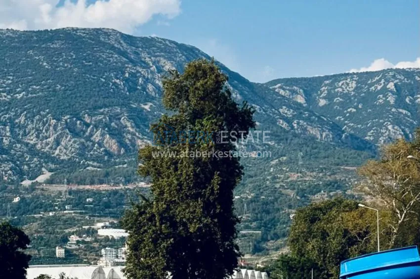 Apartament 1+1 z nowymi meblami i pozwoleniem na wynajem w Alanya Mahmutlar — od właściciela 3 