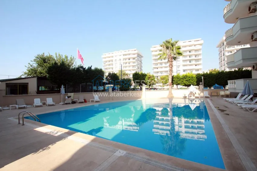 Penthouse - dwupoziomowy 3+1 z oddzielną kuchnią i widokiem na morze w Alanya, dzielnica Oba  5 